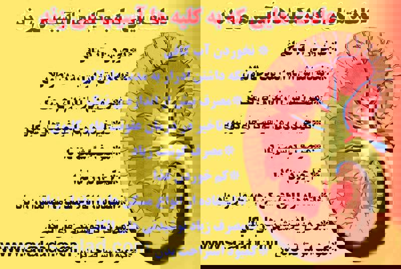 برای حفظ سلامت کلیه‌ها، رعایت نکات ساده‌ای در سبک زندگی و تغذیه ضروری است